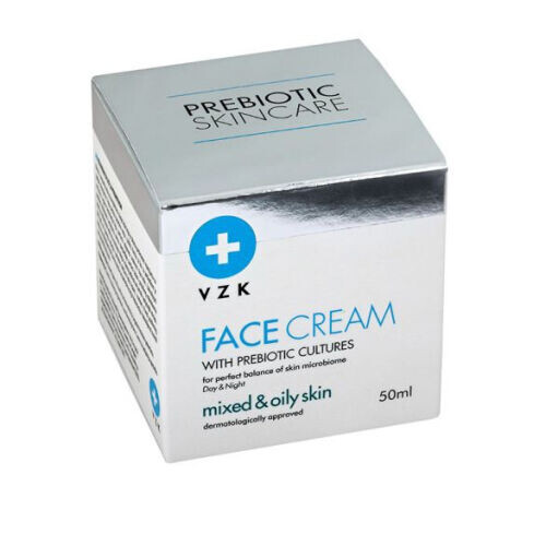 Face Cream With Prebiotic Cultures For Mixed & Oily Skin