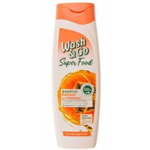 Super Food Shampoo With Papaya And Moringa