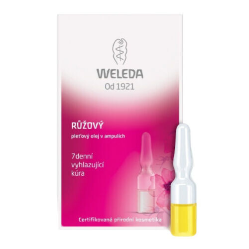 Rose Face Oil In Ampoules