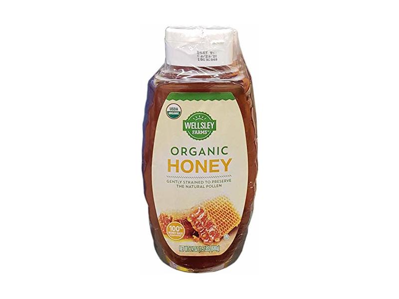 Wellsley Farms Organic Honey, 72 Ounce