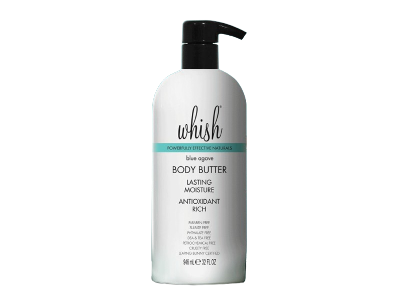 Whish Blue Agave Body Butter, 32 fl oz/946 mL