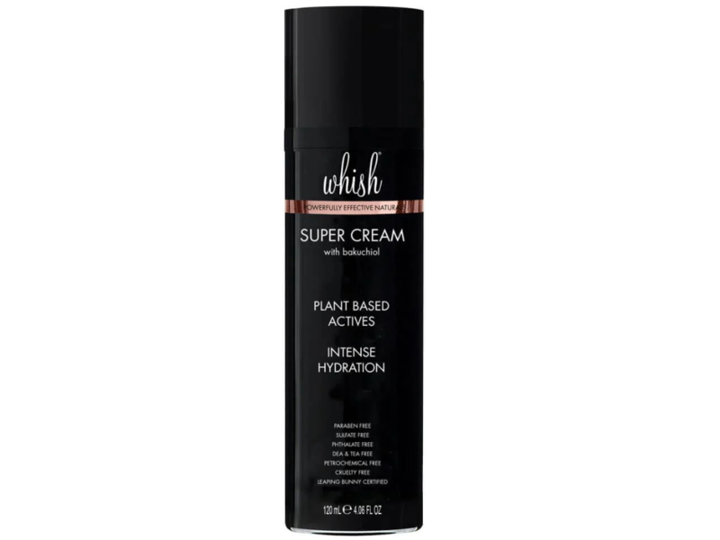 Whish Bright Citrus Super Cream, Bakuchiol, 4.06 fl oz/120 mL