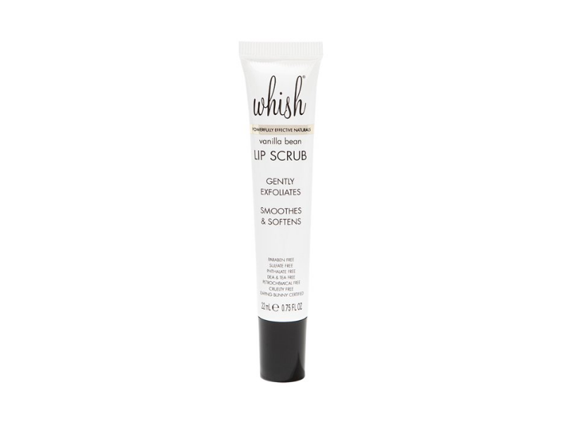 Whish Lip Scrub, Vanilla Bean, 75 oz/22 mL