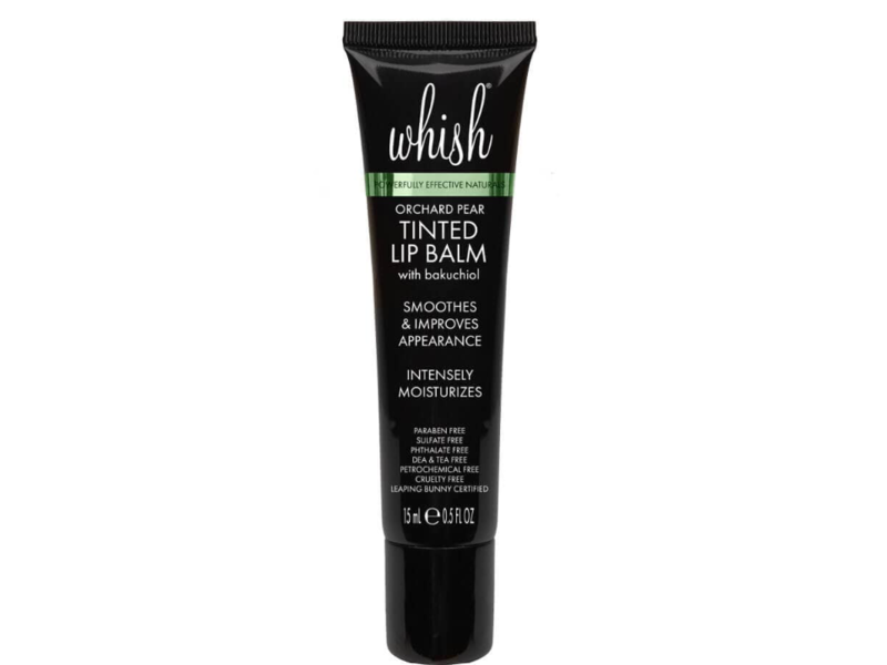 Whish Orchard Pear Tinted Lip Balm, Bakuchiol, 0.5 fl oz/15 mL
