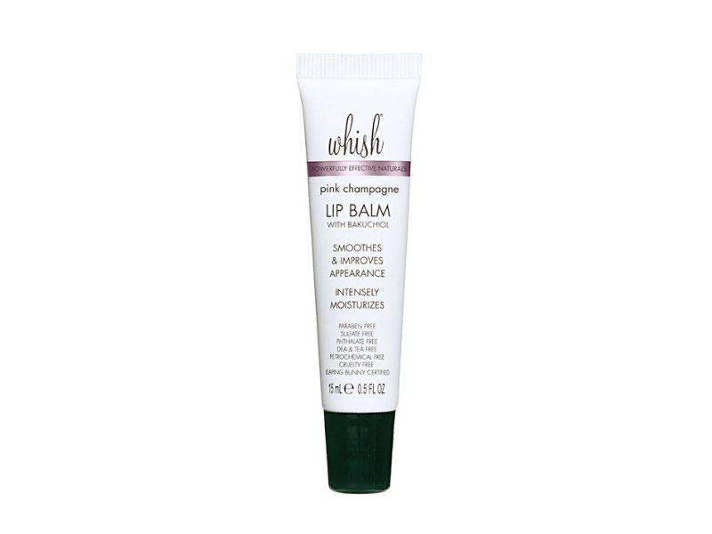 Whish Pink Champagne Lip Balm with Bakuchiol, .15 fl oz/15 mL