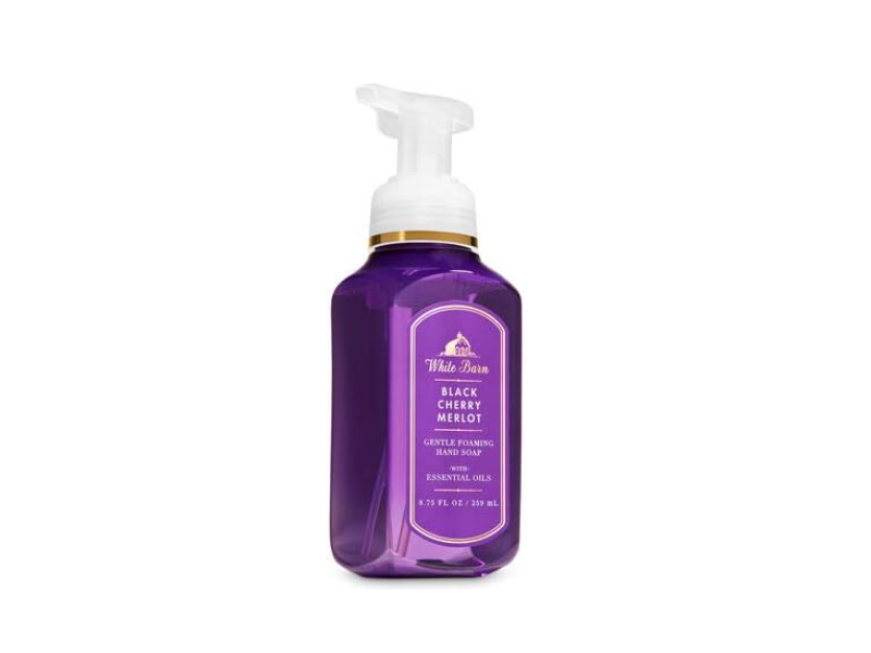 White Barn Black Cherry Merlot Gentle Foaming Hand Soap, 8.70 fl oz/259 mL