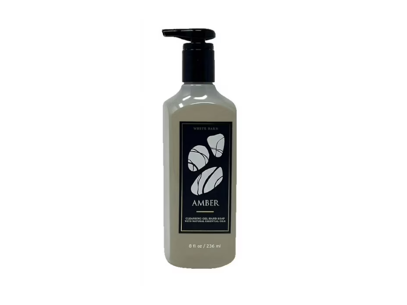 White Barn Cleansing Gel Hand Soap, Amber, 8 fl oz/236 mL