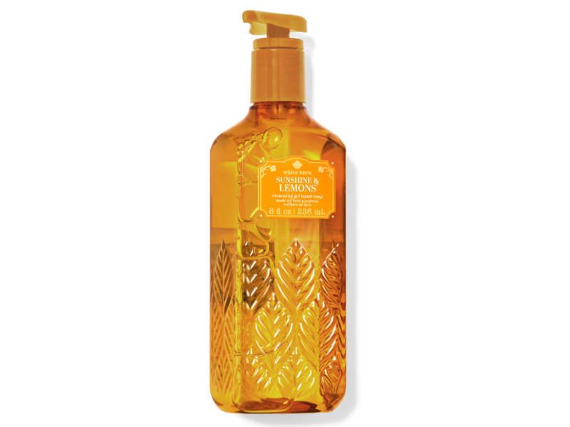 White Barn Cleansing Gel Hand Soap, Sunshine & Lemons, 8 fl oz/236 mL