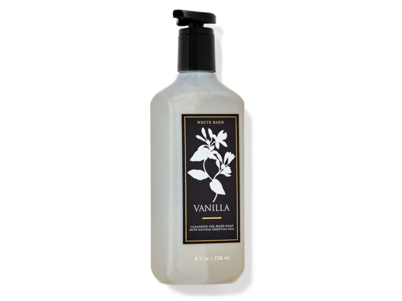White Barn Cleansing Gel Hand Soap, Vanilla, 8 fl oz/236 mL
