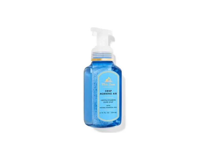 White Barn Crisp Morning Air Gentle Foaming Hand Soap, Natural Essential Oils, 8.75 fl oz/259 mL