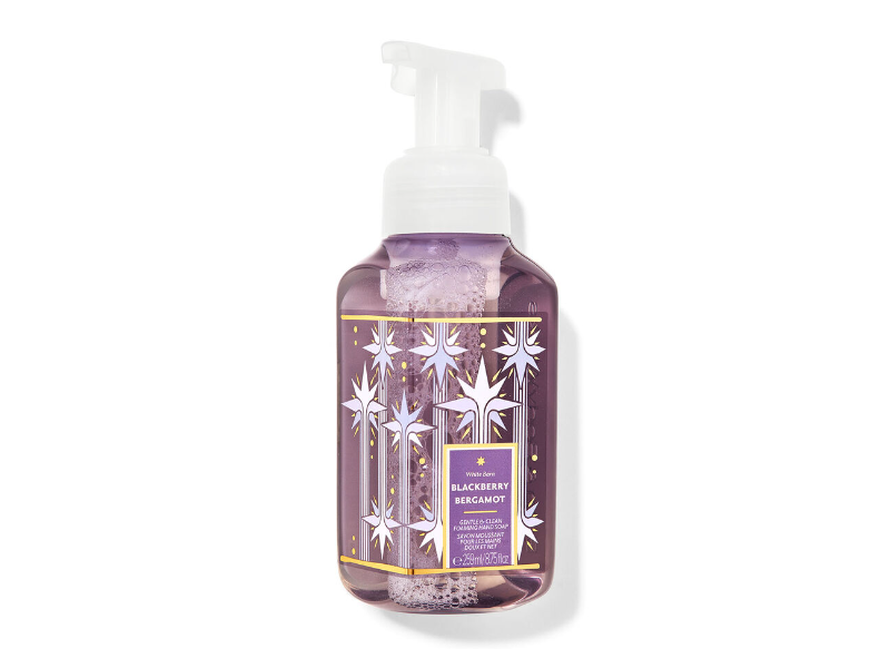 White Barn Gentle & Clean Foaming Hand Soap, Blackberry Bergamot, 8.75 fl oz/256 mL