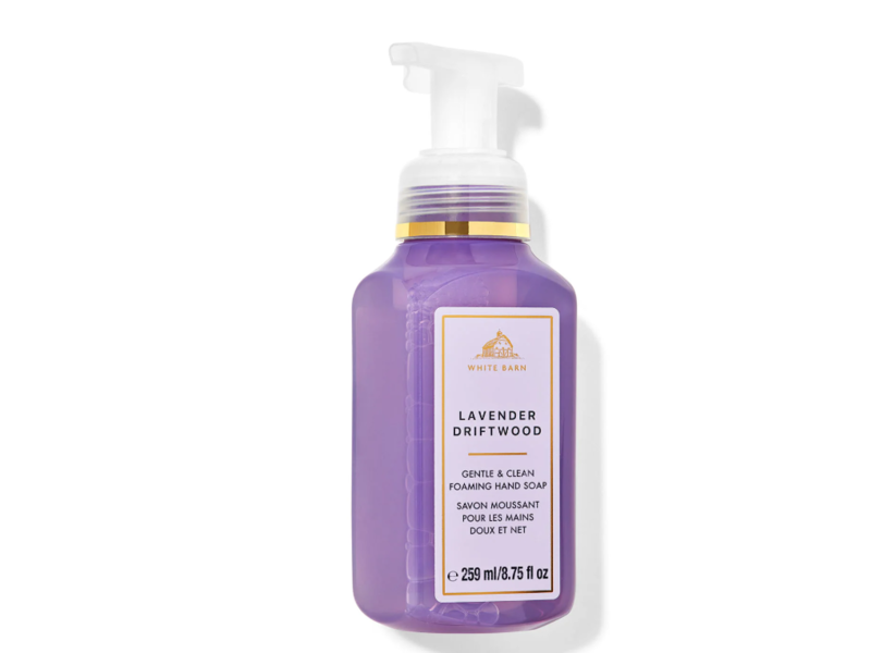 White Barn Gentle & Clean Foaming Hand Soap, Lavender Driftwood, 8.75 fl oz/259 mL