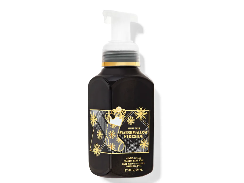 White Barn Gentle & Clean Foaming Hand Soap, Marshmallow Fireside, 8.75 fl oz/259 mL, Pack Of 2