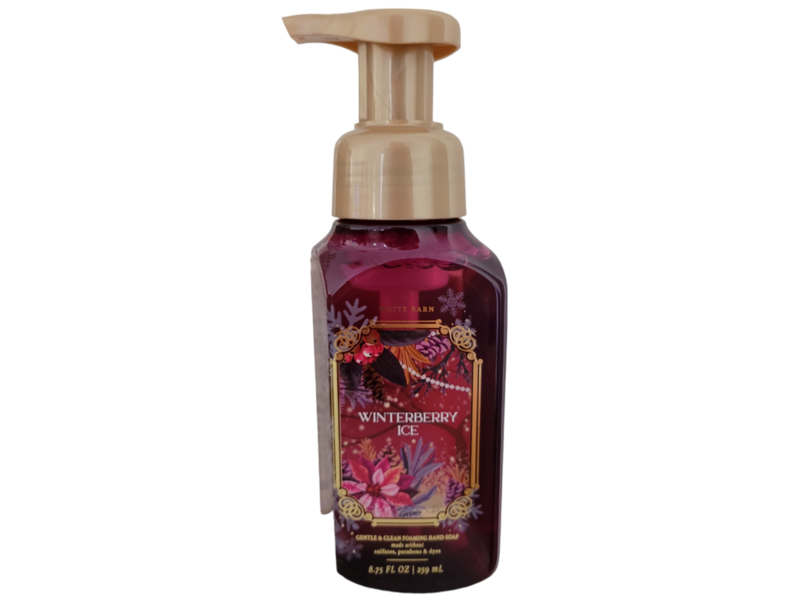 White Barn Gentle & Clean Foaming Hand Soap, Winterberry Ice, 8.75 fl oz/259 mL