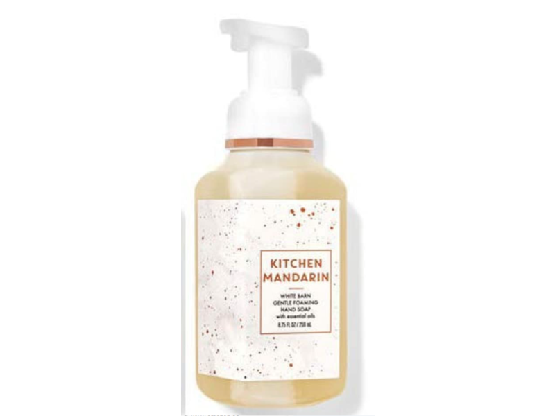 White Barn Gentle Foaming Hand Soap, Kitchen Mandarin, 8.75 fl oz/259 mL