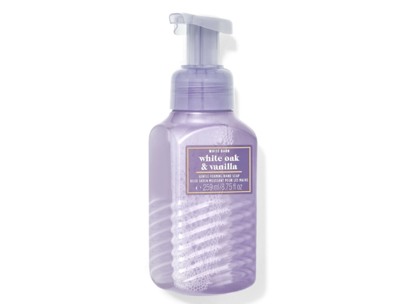 White Barn Gentle Foaming Hand Soap, White Oak & Vanilla, 8.75 fl oz/259 mL