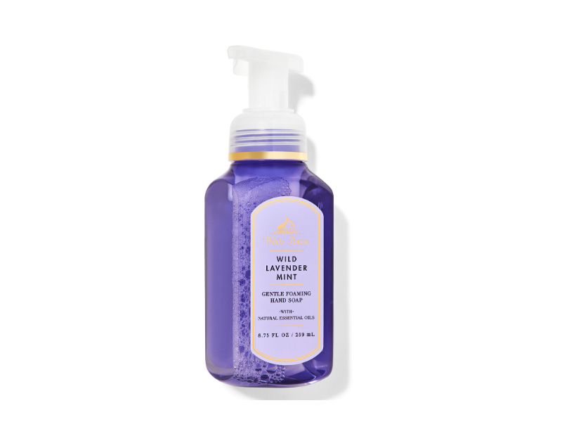 White Barn Gentle Foaming Hand Soap, Wild Lavender Mint, Natural Essential Oils, 8.75 fl oz/259 mL