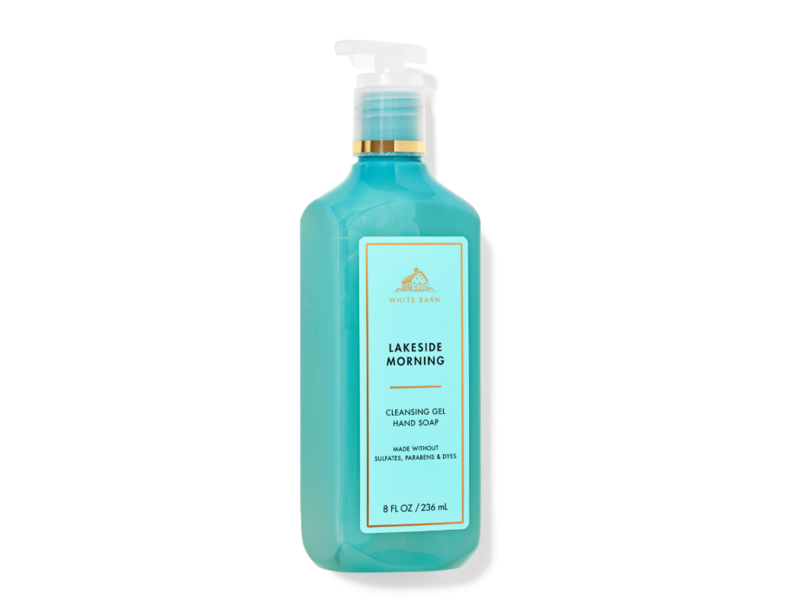 White Barn Lakeside Morning Cleansing Gel Hand Soap, 8 fl oz/236 mL