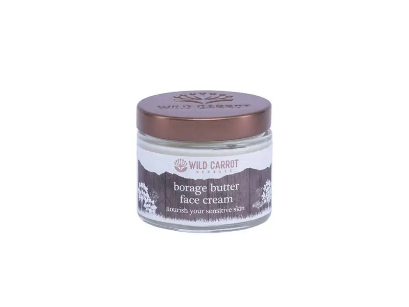 Wild Carrot Borage Butter Face Cream, 2 fl oz/60 mL
