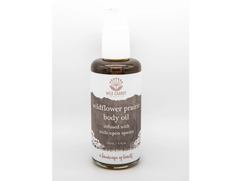 Wild Carrot Herbals Wildflower Prairie Body Oil, 5 fl oz/150 mL