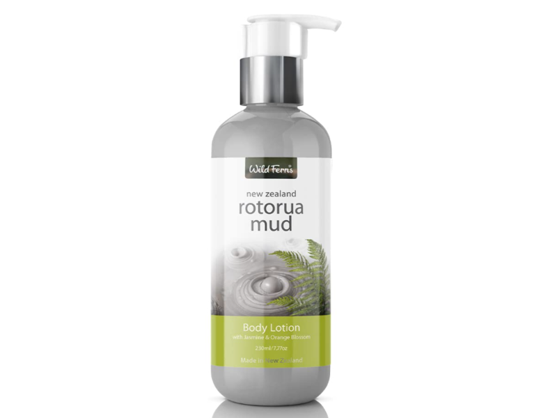 Wild Ferns Rotorua Mud Body Lotion, Jasmine & Orange Blossom, 7.77 oz/230 mL