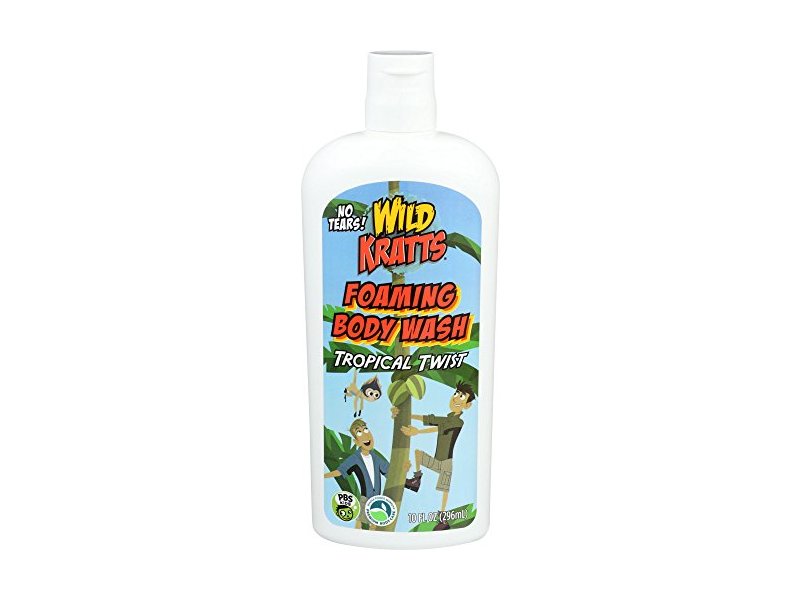 Wild Kratts Kids Foaming Body Wash Tropical Twist, 10 fl oz
