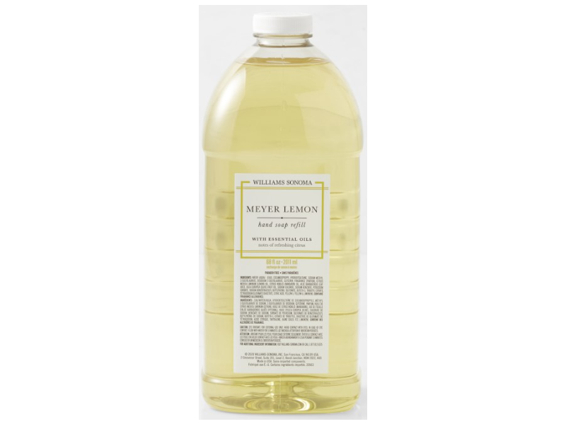 Willams-Sonoma Hand Soap Refill, Meyer Lemon, 68 fl oz/2011 mL