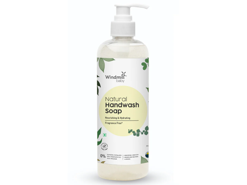 Windmill Baby Natural Handwash Soap, 450 mL
