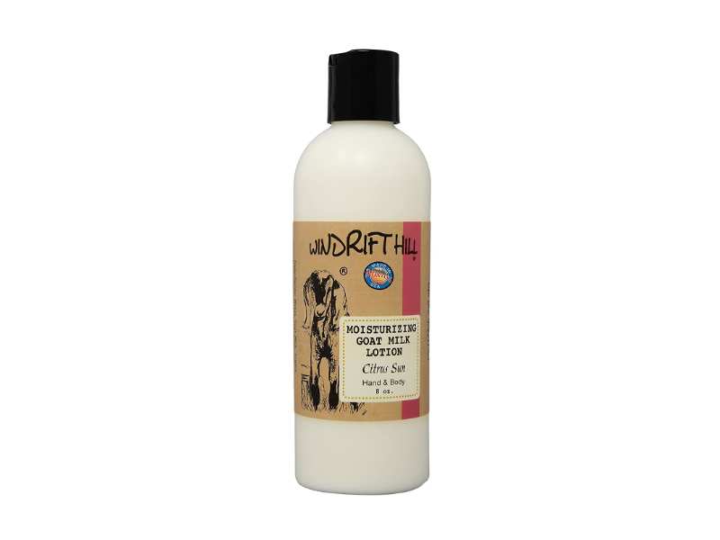 Windrift Hill Moisturizing Goat's Milk Hand & Body Lotion, Citrus Sun, 8 oz