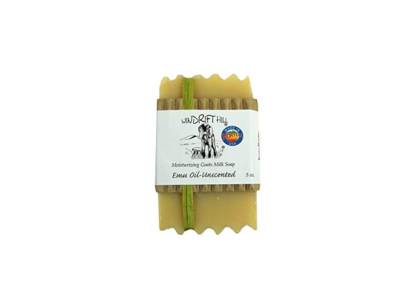 Windrift Hill Moisturizing Goat's Milk Soap, Unscented, 5 oz