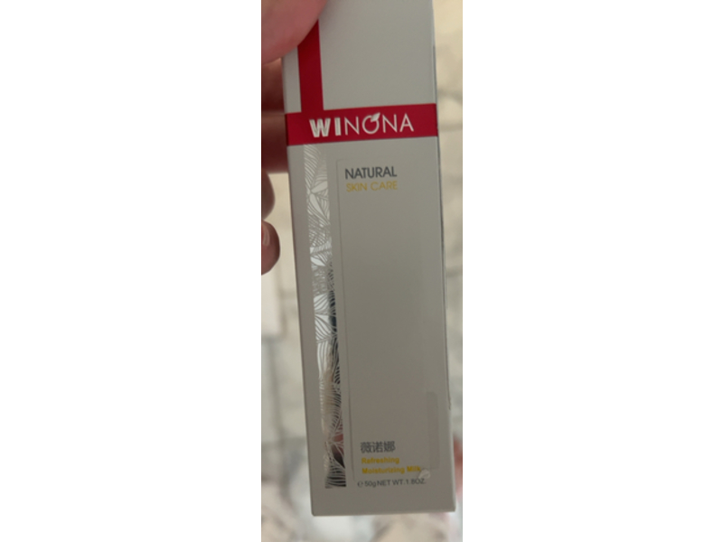 Winona Natural Skin Care Refreshing Moisturizing Milk, 1.8 oz/50 g