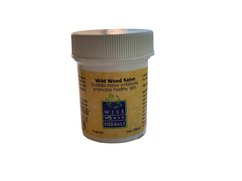 Wise Woman Herbals Wild Weed Salve, 1 oz/28 g\