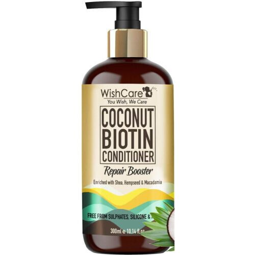 Coconut Biotin Conditioner - Repair Booster - For All Hair Types