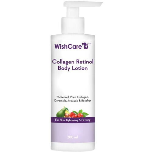 Collagen 1% Retinol Body Lotion - For Skin Tightening & Firming - With Niacinamide, Ceramide, Rosehip & Avocado
