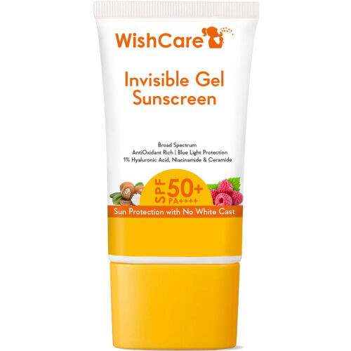 Invisible Gel SPF 50 Sunscreen For Face - Broad Spectrum Protection - PA++++