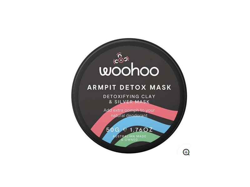 Woohoo Body Armpit Detox Mask, 1.76 oz/50 g