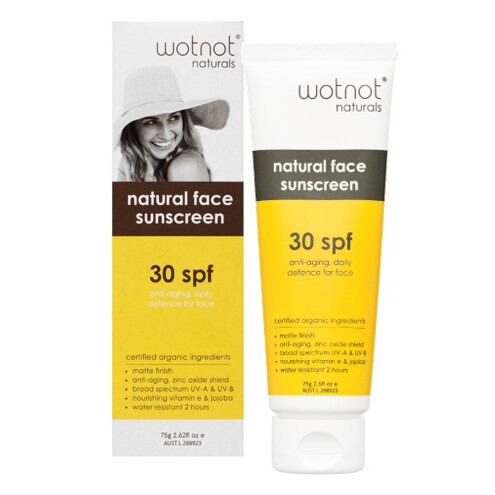 SPF 30 Natural Zinc Face Sunscreen