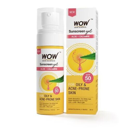 Wow Skin SPF 50 Oily And Acne Prone Skin