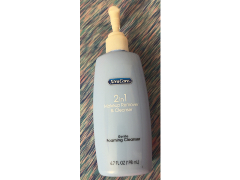 XtraCare 2-In-1 Makeup Remover & Foaming Cleanser, 6.7 fl oz/198 mL