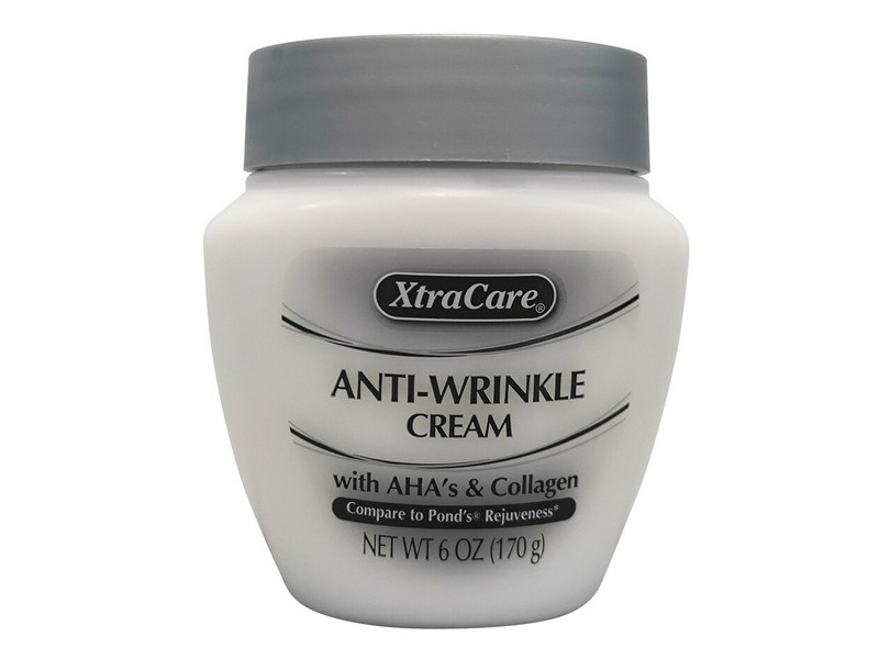 XtraCare Anti-Wrinkle Cream, Aha's & Collagen, 6 oz/170 g