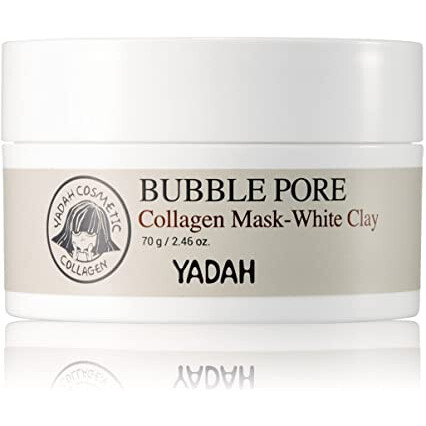 Bubble Pore Collagen Mask-White Clay