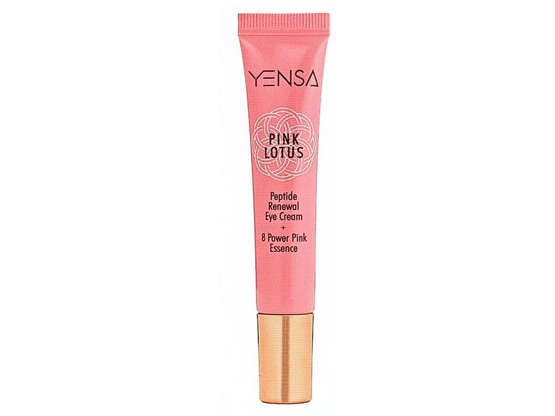 Yensa Peptide Renewal Eye Cream, Pink Lotus, 0.5 fl oz/15 ml