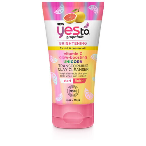 Grapefruit Vitamin C Glow Boosting Unicorn Transforming Clay Cleanser