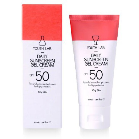 Daily Sunscreen Gel Cream SPF 50 For Oily Skin