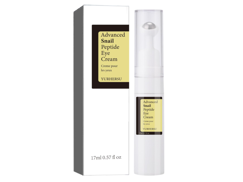 Yurhersu Advanced Snail Peptide Eye Cream, 0.57 fl oz/17 mL