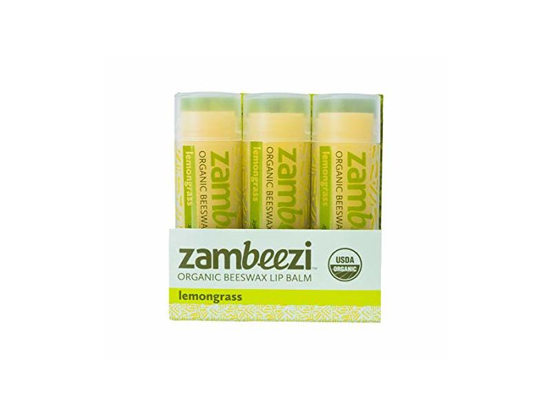 Zambeezi Beeswax Lip Balm - Lemongrass