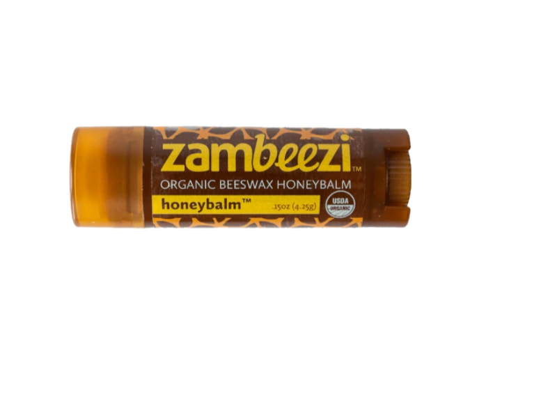 Zambeezi Organic Beeswax Honeybalm, 0.15 oz/4.25 g
