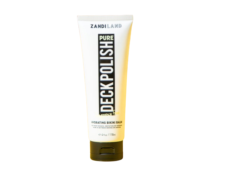 Zandi Land Pure Deck Polish Hydrating Bikini Balm, 4 fl oz/118 mL