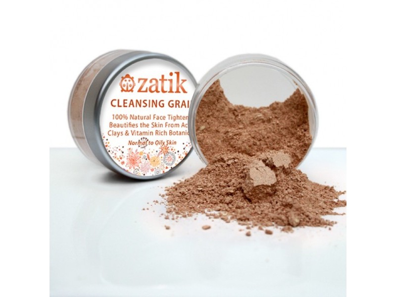 Zatik Beauty Essentials Cleansing Grains, Oats and Clays, 1.6 oz