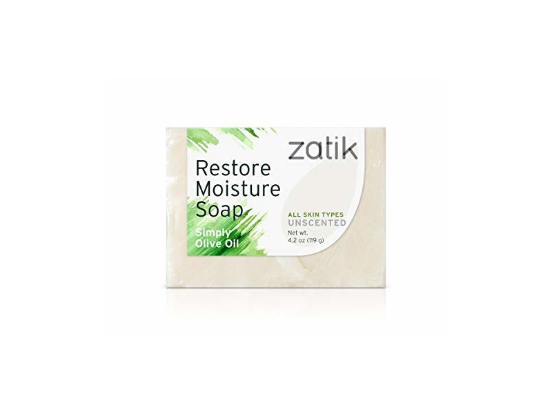 Zatik Restore Moisture Soap, 4.2 oz/119 g